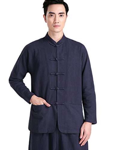 ACVIP-Men-Long-Sleeves-Tai-Chi-Kung-Fu-Jackets-Tops