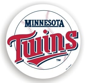 Minnesota Twins 12'' Car Magnet