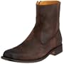 FRYE Men's Emmett Inside-Zip Boot,Chocolate,9 M