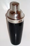 Review   / Black and stainless steel 0.75 litre cocktail shaker