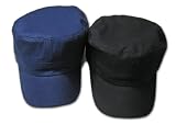 Basic Cadet Cap Hat with Adjustable Back