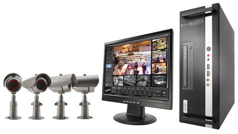 Netrome NS840 8-Channel, 4-Camera Security BlackBox Surveillance System