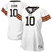 Cleveland Brown Jerseys : Reebok Cleveland Brown #10 Brady Quinn Ladies White Field Flirt Premium Fashion Jersey
