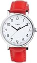 Timex Damen-Armbanduhr Modern Easy Reader Analog Leder T2N343
