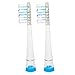 Lovely Dolphin Design Kids Sonic Electric Toothbrush with Musical LED Light, 2m Timer and 30s Reminder Features, Replaceable 2 Extra Heads.(Sky blue)