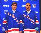 Chris Drury / Scott Gomez 2007 Press Conference 10 x 8 Licensed Photo - Poster -- Framing Options Available