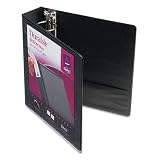 Avery Durable View Binder with 2 Inch EZ-Turn Ring, Black (17031)