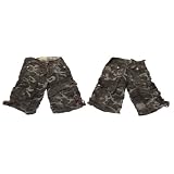 Short cargo d'été Brave Soul au style camouflage militaire, en 100% coton pour homme
