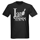 Lord of the Strings Cello Music Dark T-Shirt by CafePress