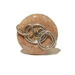 Jasper Ring 06 Wire Wrapped Pink Silver Crystal Healing Big Stone Handmade Reiki Gemstone Natural Size 8