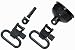 Uncle Mike s Quick Detachable Remington 870 Express 12 Gauge Internal Ratchet Cap Set Sling Swivels Blued 1 Inch Loop 