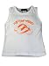 Next Concept - Girls Screen Painted Tank, White, Orange