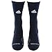 adidas Unisex-US Traxion Menace Crew Football & Basketball Sock (1-Pair), Collegiate Navy/White/Light Onix/Onix, 9.5-12