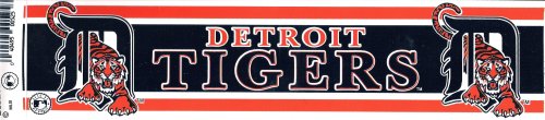 DETROIT TIGERS MLB 11 inch bumper sticker
