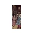 Annunciation by Jan Van Eyck. Art Print Poster 7.75 inches width by 14 inches height. Highest Quality Art Poster Print