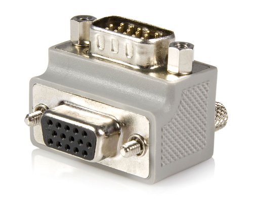 StarTech Right Angle VGA to VGA Cable Adapter Type 2 - M/F