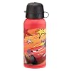 Zak Designs Cars Aluminum Bottle with Zak Black Dome Lid, 13 Ounce