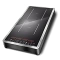 Caso C32 Doppel-Induktionskochfeld / 3200 Watt / mit Booster-Funktion / Ganzglas-Oberfl�che / Sensor-Touch-Bedienung