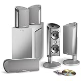 Polk Audio RM6900 5.1 Channel Home Theater Speaker System (Set of Six, Titanium)