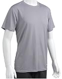  : Russell Athletic Men's Dri-Power Mesh Tee, Steel, Small