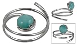  : AMAZONITE RING GREEN CLARITY 7.5