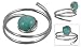  : AMAZONITE RING GREEN CLARITY 7.5