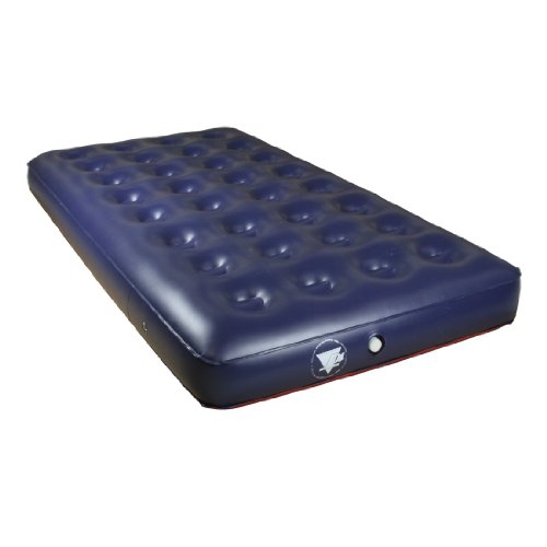 10T Velo Twin Lit pour 1 personne matelas gonflable Rouge/Bleu 192 x 102 x 24 cm