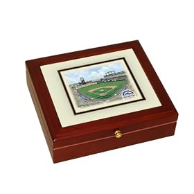 Colorado Rockies Coors Field Stadium Mini Desk Box by 