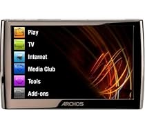 Archos 5 60GB Internet Media Tablet  WiFi 5",High Resolution Touch Screen 800x480 pixels,convenient leg stand.