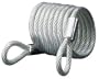 Master Lock 65D Self-Coiling Cable with Looped Ends, 6-Foot