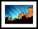 Great American Picture IS808826 Trail at Fisher Towers, Utah Framed Photograph - Lynn Eodice