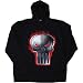 Search : Punisher Ignited Logo Mens Zip Front Hooded Sweatshirt