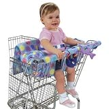 Leachco Prop 'R Shopper - Shopping Cart Cover - Sage Pin Dot