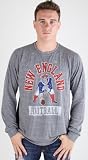 Junk Food Patriots Triblend Crewneck Steel S Mens Shirt