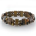 Cute Stretchy Tiger Eye Bracelet
