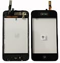 iPhone 3gS Screen Repair Kit : Apple iPhone 3gS Lcd Glass Screen Cover with Touch Screen Digitizer, Frame, Home Flex Button, Ear Speaker