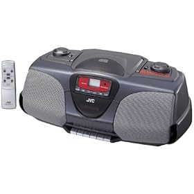 JVC RC-BX330 CD Boombox (Black)