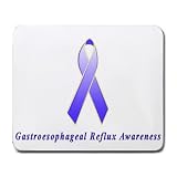 Gastroesophageal Reflux Awareness Ribbon Mouse Pad