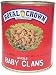 Gourmet Food : Royal Crown Baby Clams Yellow, 28 oz.
