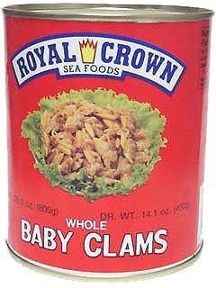 Royal Crown Baby Clams Yellow, 28 oz. by Royal Crown