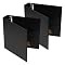 Heavy-Duty Vinyl Reference Binder  Black (2-ea.)