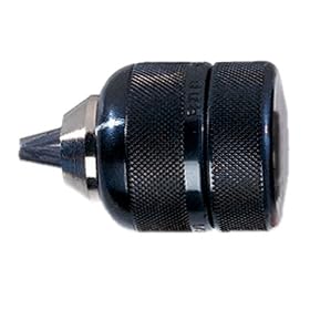 Milwaukee 48-66-1530 Griploc 3 8-Inch Keyless Chuck for 3 8-Inch 24 Thread Spindle on... by Milwaukee