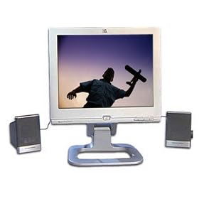 HP Pavilion f1903 - �cran LCD - TFT - 19" - 1280 x 1024 / 75 Hz - 250 cd/m2 - 500:1 - 20 ms - 0.294 mm - DVI-I, VGA