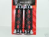 Schwinn Stingray Skull Grips Black Chrome Bike Bicycle