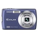 Casio Exilim EX-Z35 12 MP Digital Camera with 3x Optical Zoom and 2.5-Inch LCD (Blue)