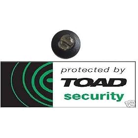 Car Alarm Dummy 12V LED with 2 Toad Window Stickers