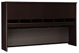 Series C Mocha Cherry 72 4-Door Hutch By Bush Furniture Office Product