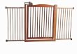 Richell One-Touch Pet Gate - Wood Finish