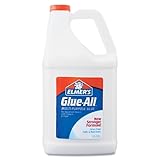 Elmer's Glue-All Multi-Purpose Glue, 1 Gallon, White (E1326)