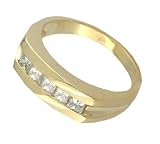 14K Gents Diamond Ring